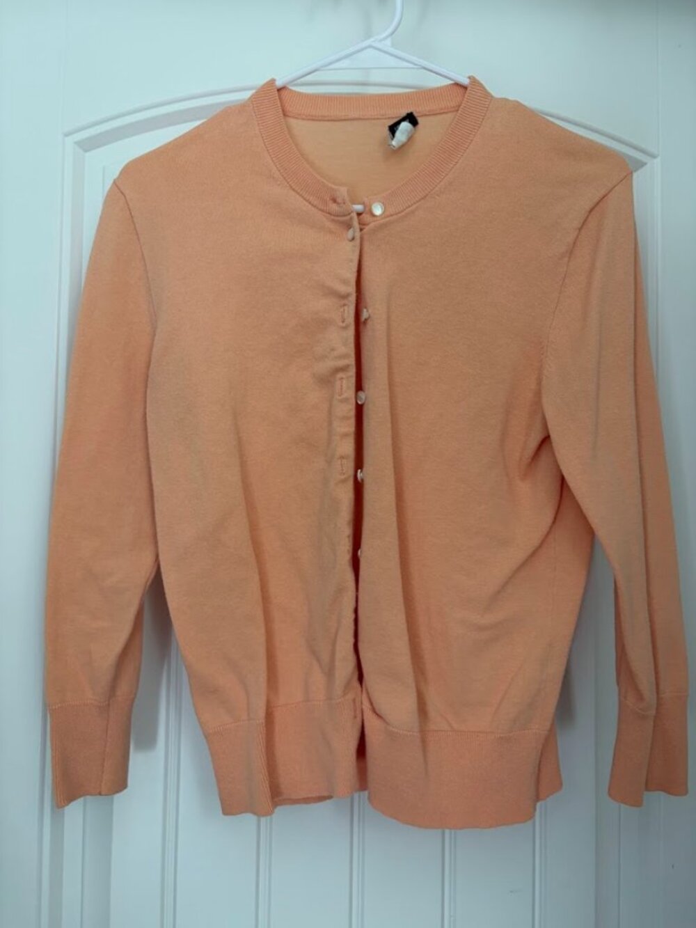 J. Crew Apricot Jackie Cardigan